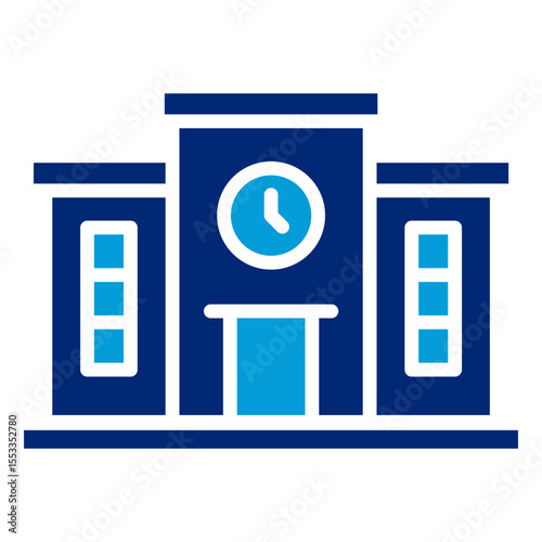 Town Hall Icon Element For Design