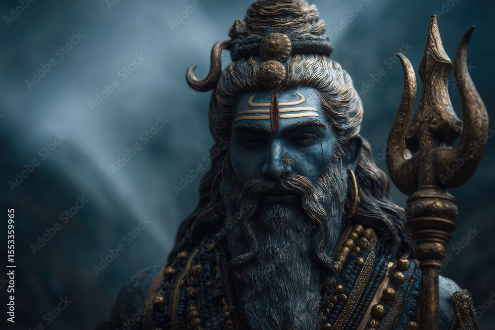 Obraz premium bholenath, hindu god Shiva