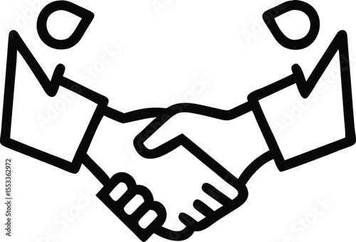 handshake between two businessmen