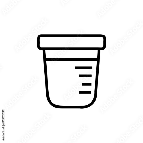 Medical Sample Container Urine, Specimen, Collection, Cup, Lab, Test, Analysis, Healthcare, 