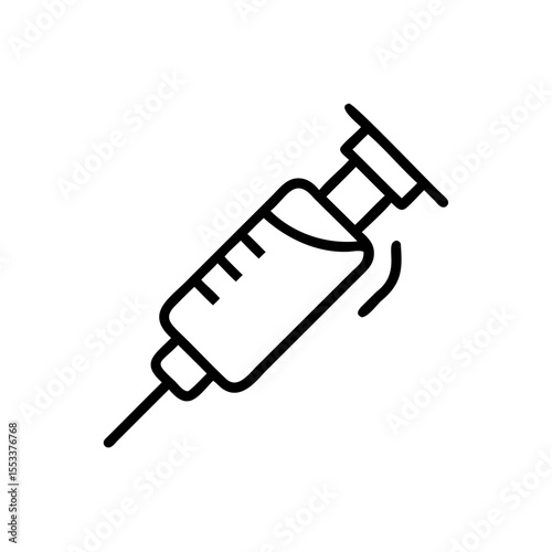 Medical Injection Syringe Vaccine Healthcare Needle Immunization Shot Drug