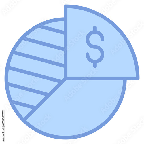 Total Addressable Market Icon Element For Design