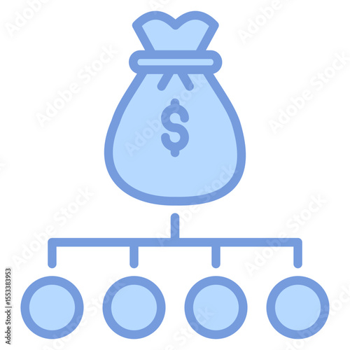 Cost Structure Icon Element For Design