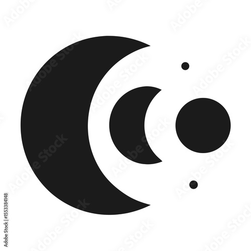 aesthetic-moon-phase-set---vector-illustration