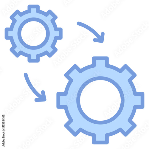 Scalability Icon Element For Design