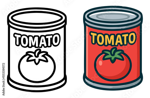 Tomato Cans (B/W and Color)