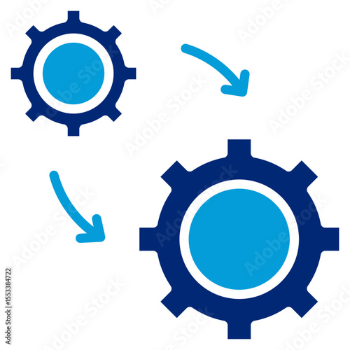 Scalability Icon Element For Design