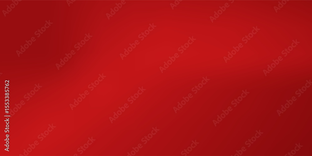 Fototapeta premium Abstract red gradient background, light and shadow on the backdrop with dimensions, hot tone wall with intense color, horizontal wallpaper.