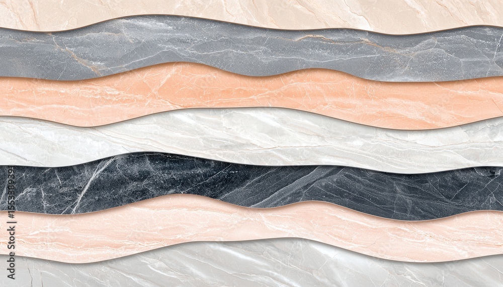 custom made wallpaper toronto digitalWavy Marble Patterns in Earthy Tones for Elegant Background Designs