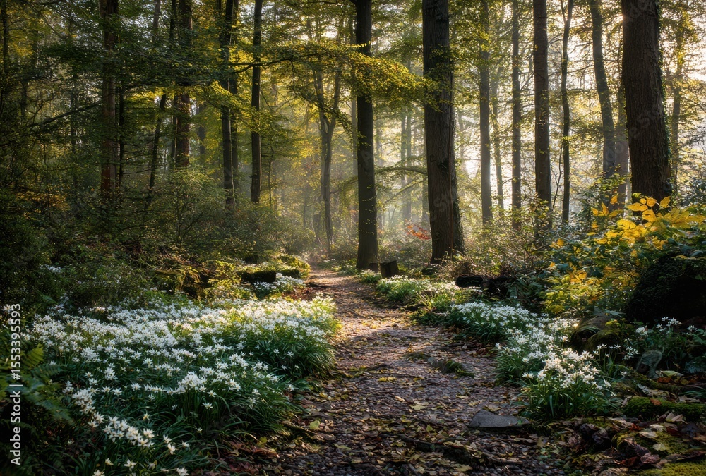 Obraz premium autumn in the forest