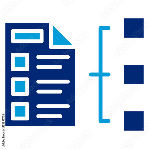 Task Prioritization Icon Element For Design