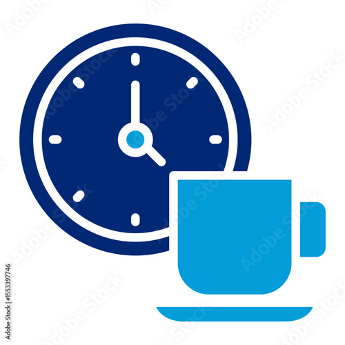 Break Time Icon Element For Design