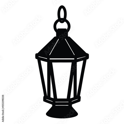 lantern isolated on white