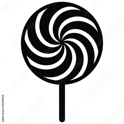 lollipop isolated on white background