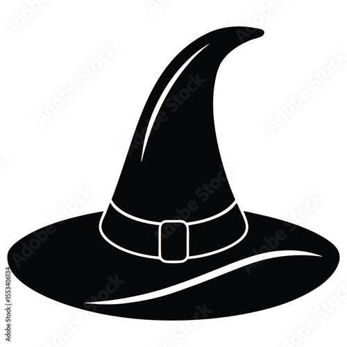 black witch hat