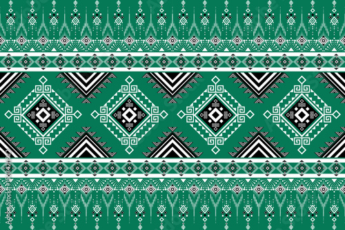 Geometric ethnic pattern design.