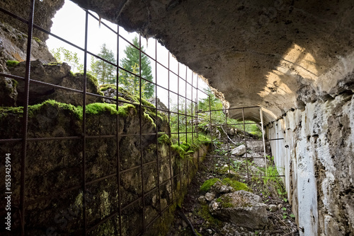 Fort Verle,Verle,Levico Terme,Vezzena,Busa Verle,Levico,passage,ruins,ww1,tunnel,gallery,fortress,fortification,Trento province,Trentino Alto-Adige,Italy,Italian,Trentino,trentino alto adige,