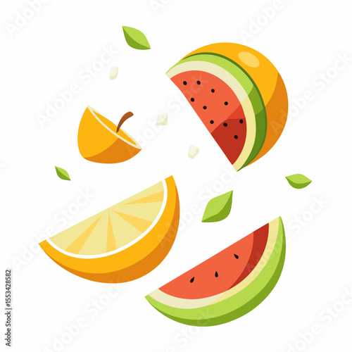 vector illustration of a fruit