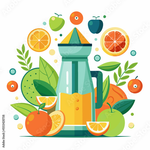 seamless background with oranges