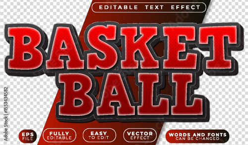  Professional Basketball Game Court Player Action Editable Vector Text File