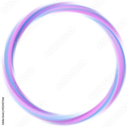 pink purple blue gradient blurred circle border