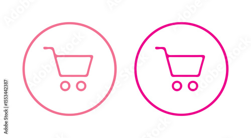 shopping cart icon vector illustration