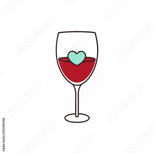 glass of red wine
