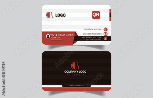 Styling Modern Business Card For Business Person