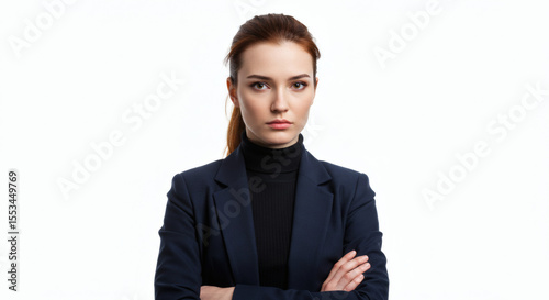 portrait of a young businesswoman