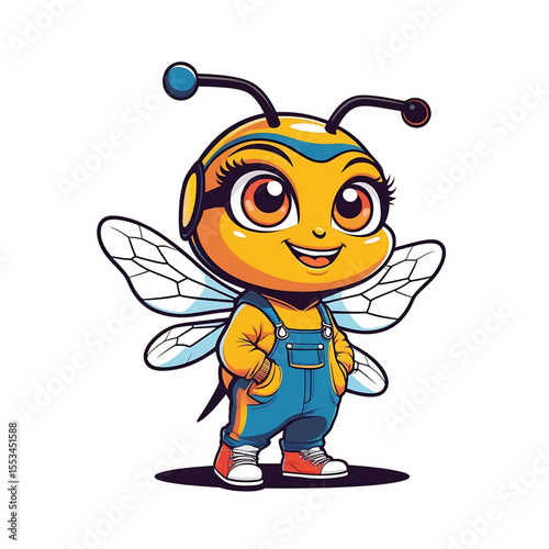 cartoon bee cartoon