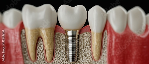 Augmentation using bone grafts for tooth implantation