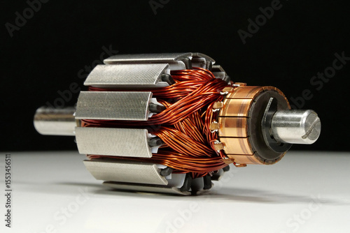 Rotor of electric motor from small household appliance