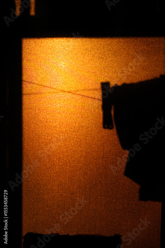 spotlight on the wall