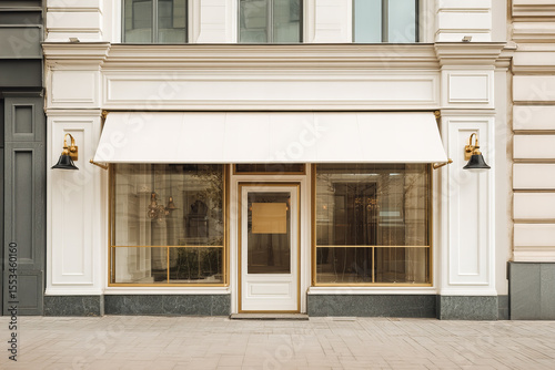 luxury storefront boutique	