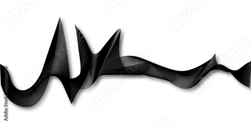 3d rendered illustration of an illustration of an arrow sign
