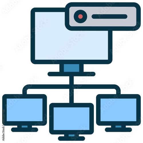 Computer Network Icon
