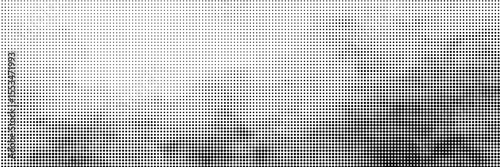 Background with monochrome dotted texture. Polka dot pattern template. vector ilustration
