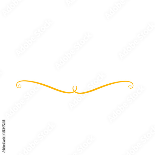 Vintage swirl divider 