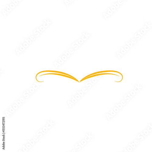 Vintage swirl divider 