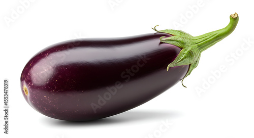 Whole Purple Brinjal with Stem