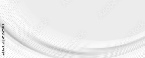 Elegant speed futuristic high-tech swoosh wave stream background. Mild smoke pattern abstract smooth gray modern soft layout. Vector illustration