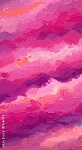 Abstract artwork in shades of pink depicting texture and beautiful brushstrokes for backgrounds