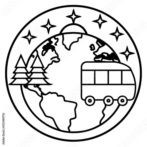 Global Tour Vector