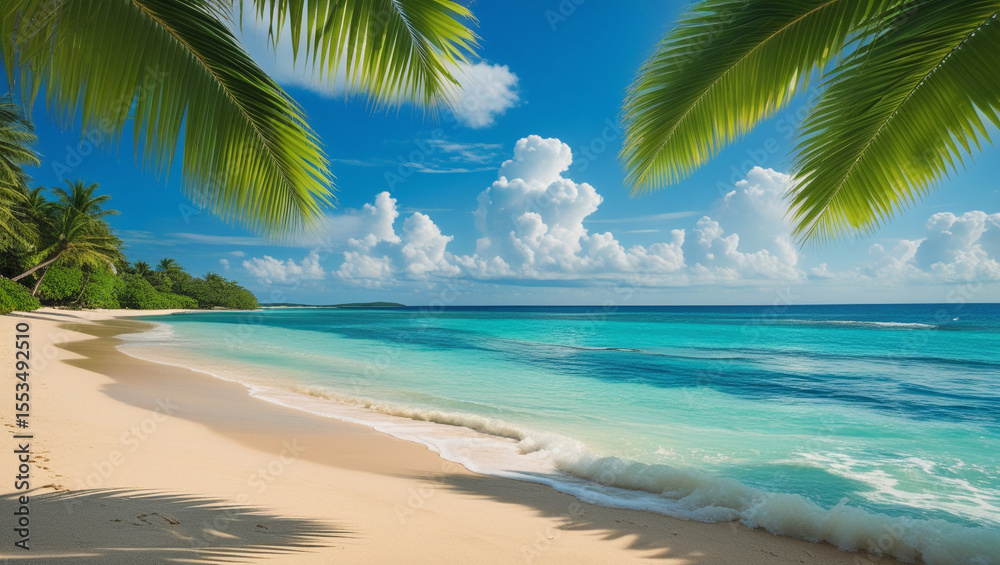 Fototapeta premium Summer beach
