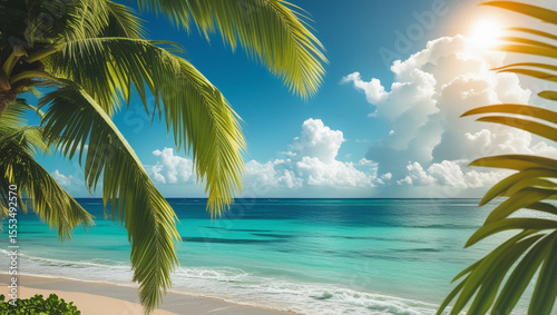 Summer beach