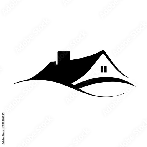 Modern Home Icon for Real Estate Agents & Property Developers
