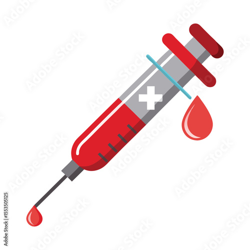 Red and black blood pressure monitor and blood glucose meter are isolated medical instruments