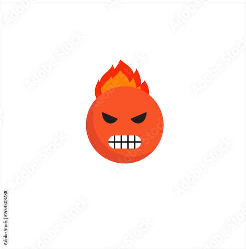 angry vector icon