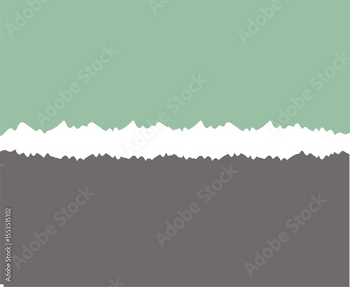 seamless torn paper edges, vector illustration  
white.background .kalar .on white