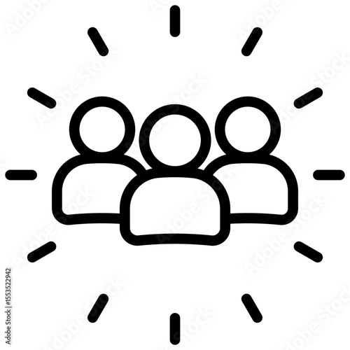 Audience Outline Icon